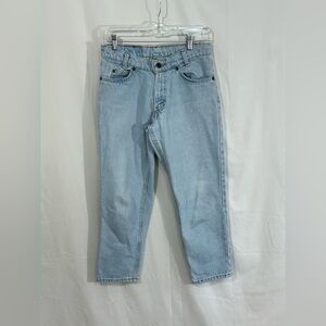 1980’s Levi’s 550 Orange Tab Jeans | 80s Relaxed Tapered | W29 vintage
